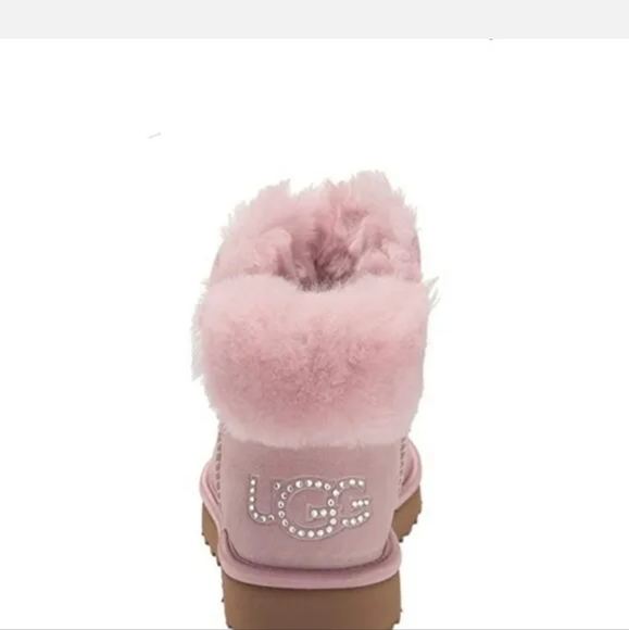 NEW W/ BOX AUTHENTIC UGG CLASSIC BLING MINI BOOT - Picture 5 of 16